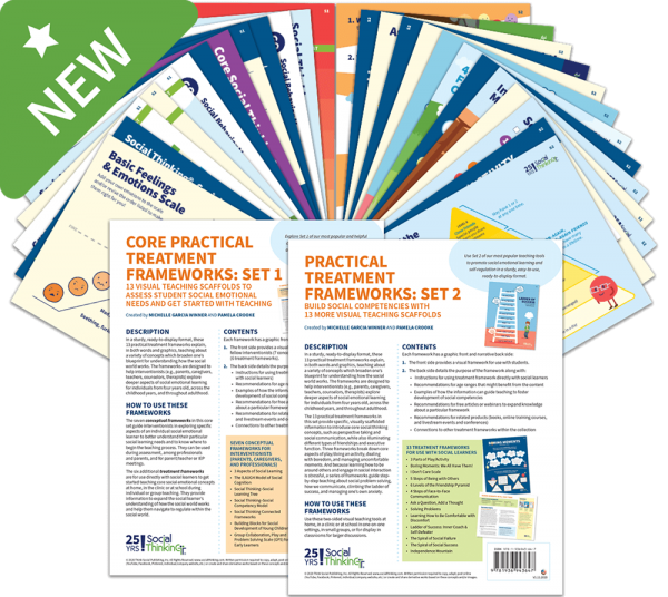 Social Thinking Frameworks Collection A Set of 26 Social Thinking